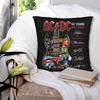 Car Decorations a-ACDC-s PWR UP Australia Tour 2025  Pillowcase Merch  Pillow Cover Zippered Multi-Size