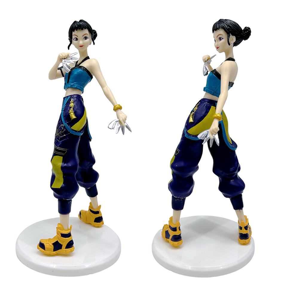 Best- Kpop Anime Girl Group Action Figures 3pcs Standing Style Cute Desk Decor Game Collectibles Perfect Gift for Fans