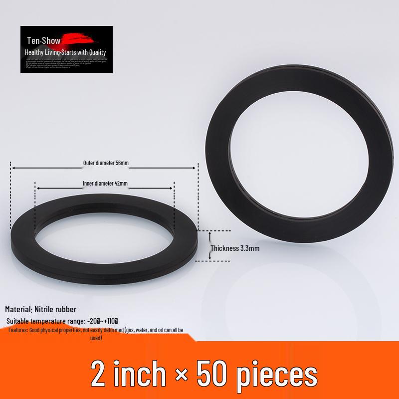 1-Inch Silicone Rubber Washer for Water Pipes and Meters