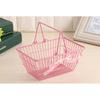 Rack Storage Basket Pink Desktop Finishing Cosmetics Jewelry Organizer