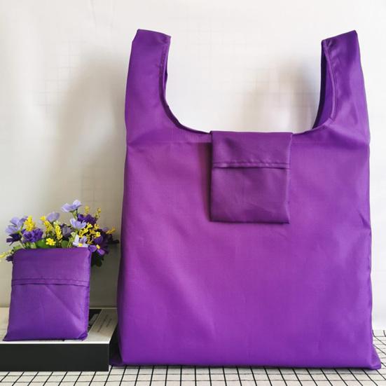 Reusable Shopping Bag Washable Foldable Grocery Tote Heavy Duty Oxford Cloth Grocery Bag for Market Trip Camping Commuting