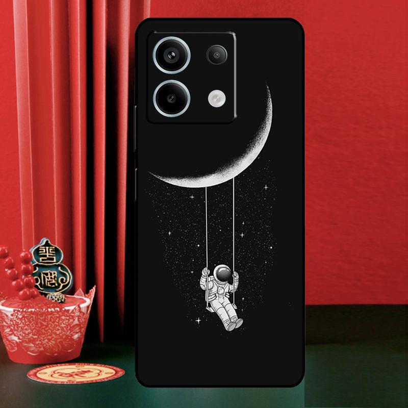 Moon Stars Space Astronaut For Xiaomi Redmi Note 13 Pro 14 12 11 9 10 9S 10S 11S 12S Redmi 13C 10C 12C 14C Phone Case
