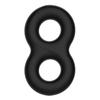 Dobbel Cock Ring for ekstra stimulering Super-stretchy penis ring forbedre ereksjon Sexleketøy for menn