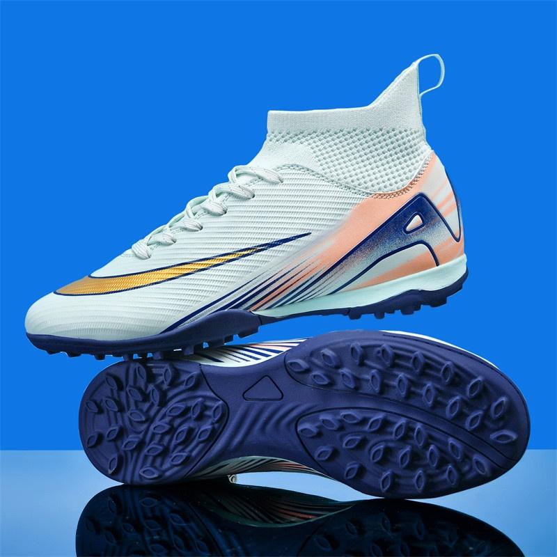 Nové Pánské Fotbalové Kopačky Prodyšné Fotbalové Boty Ultralehké Profesionální Tréninkové Unisex Futsalové Drop Shipping Velkoobchod Vnitřní