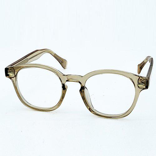 Lapeullolida Jaz Brown Horn-Rimmed Classic Glasses