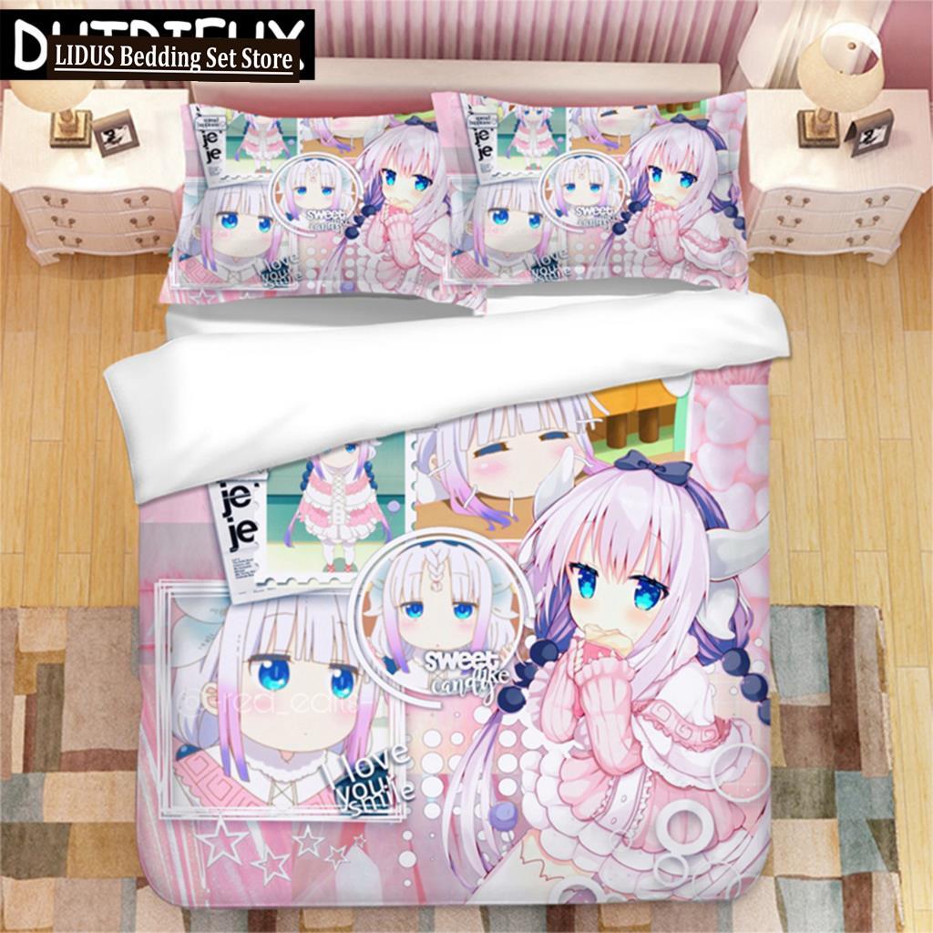 

Japanese Anime KannaKamui 3D Printed Bedding Set Duvet Covers Pillowcases Comforter Bedding Set Bedclothes Duvet Cover 01 EU single(135x200cm)