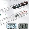 Quick Response Magnetic Back Digital Thermometers For Kitchen Use Measure Meat Oil Liquid Temperature With Clear Display
