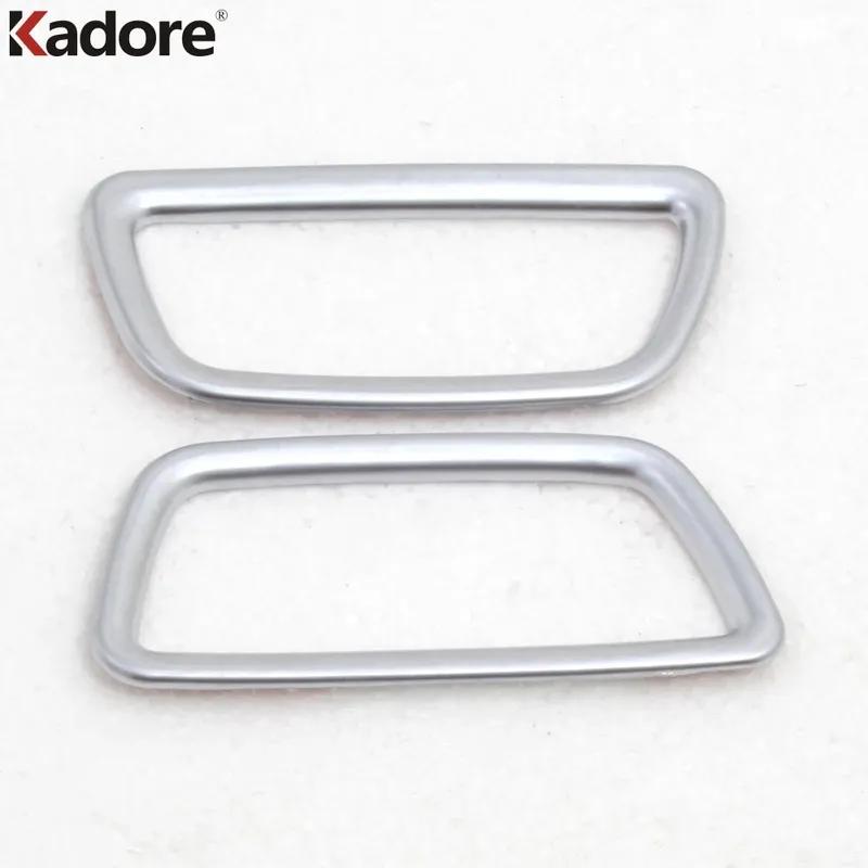 Car Front Upper Air Condition Vent Outlet Cover Trim For Honda CRV CR-V 2012 2013 2014 2015 Matte Interior Moulding Accessories