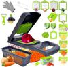 25in1 Multifunction Vegetable Chopper Fruit Slicer Onion Dicer Potato Grater Garlic Press Vegetable Cutter Kitchen Gadgets Tool