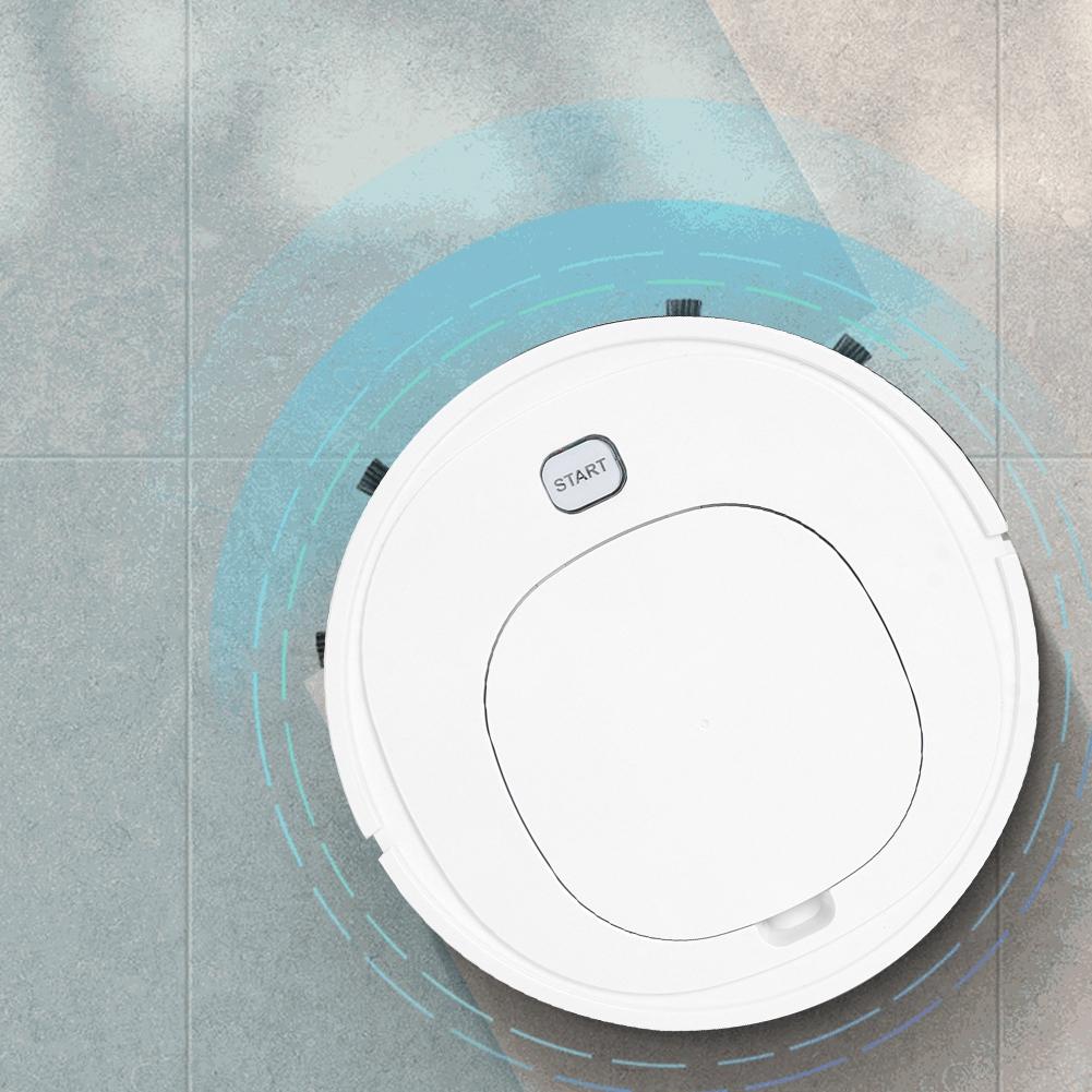 Intelligenter automatischer Saugroboter Wiederaufladbarer USB-Ladevorgang Staubsauger Haushaltsgebrauch