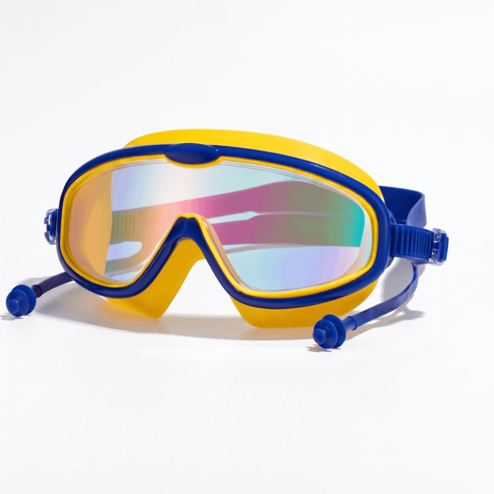 Wide View Big Frame Swim Goggles Anti-Fog Large Frame Swim Goggles Swimming Goggles Swimming