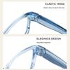 Small Size Rectangular Optical Prescription Eyeglasses Sports Cycling Myopia Photochromic TR90 Glasses for Men Women 8078