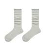 Solid Color Ice Silk Long Socks Lolita Mid-tube Stocking Fashionable Knee High Sock  Spring