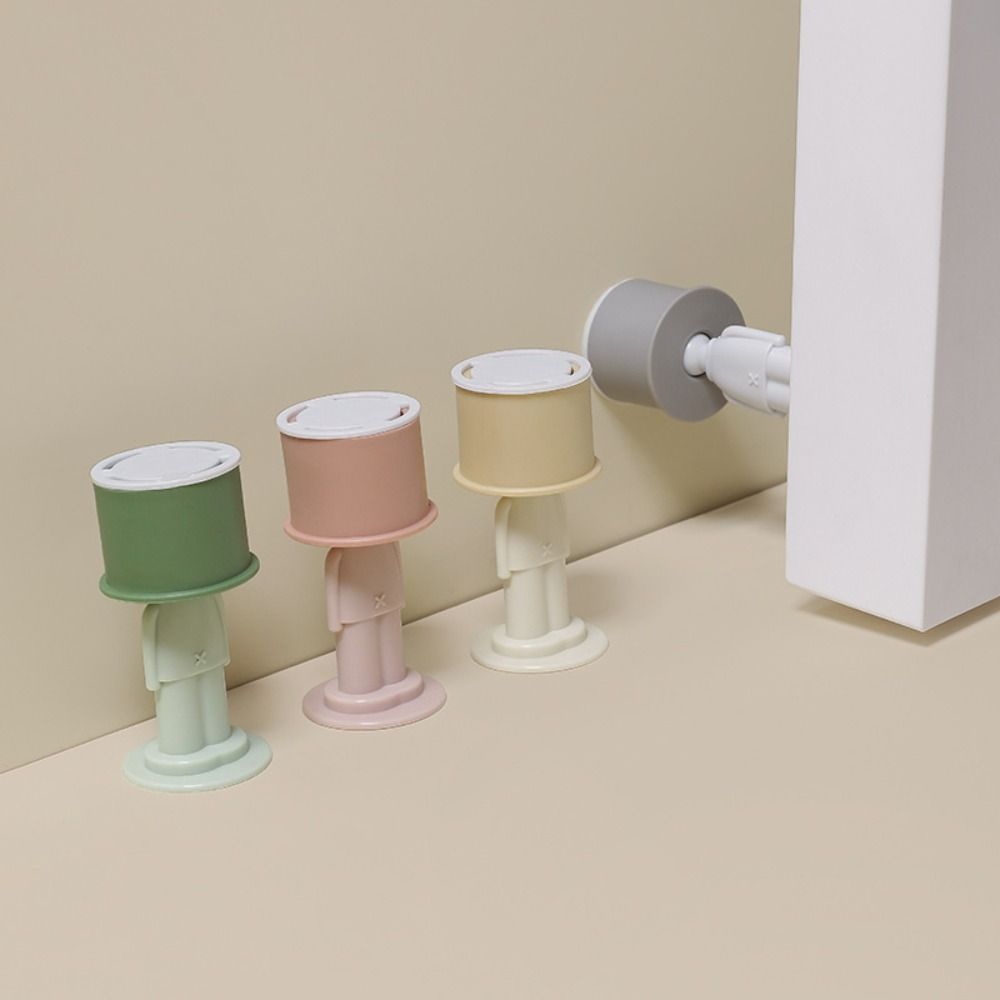 

Bumper Silicone Door Suction Anti-collision Door Stop Cartoon Door Stopper Bedroom