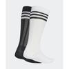 adidas Textured Crew Socks 2P - White:Black JC8626 5102662