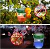 Solar Powered Wasp Trap 2 Pieces with LED Light, Insect Traps, Insect Trap, Honey Trap, Bees, Hornets,