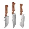 Damascus Knife Hammered Sharp Meat Cleaver Butcher Knives Kitchen Sharp And DurableEasy To CleanNon-rusting Solid Wood Handle