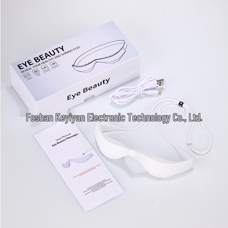 3D Red Light LED Eye Massager for Dark Circles & EMS Therapy