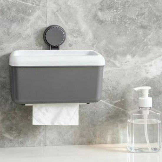 Punch-Free Wall-Mounted Toilet Tissue Dispenser
