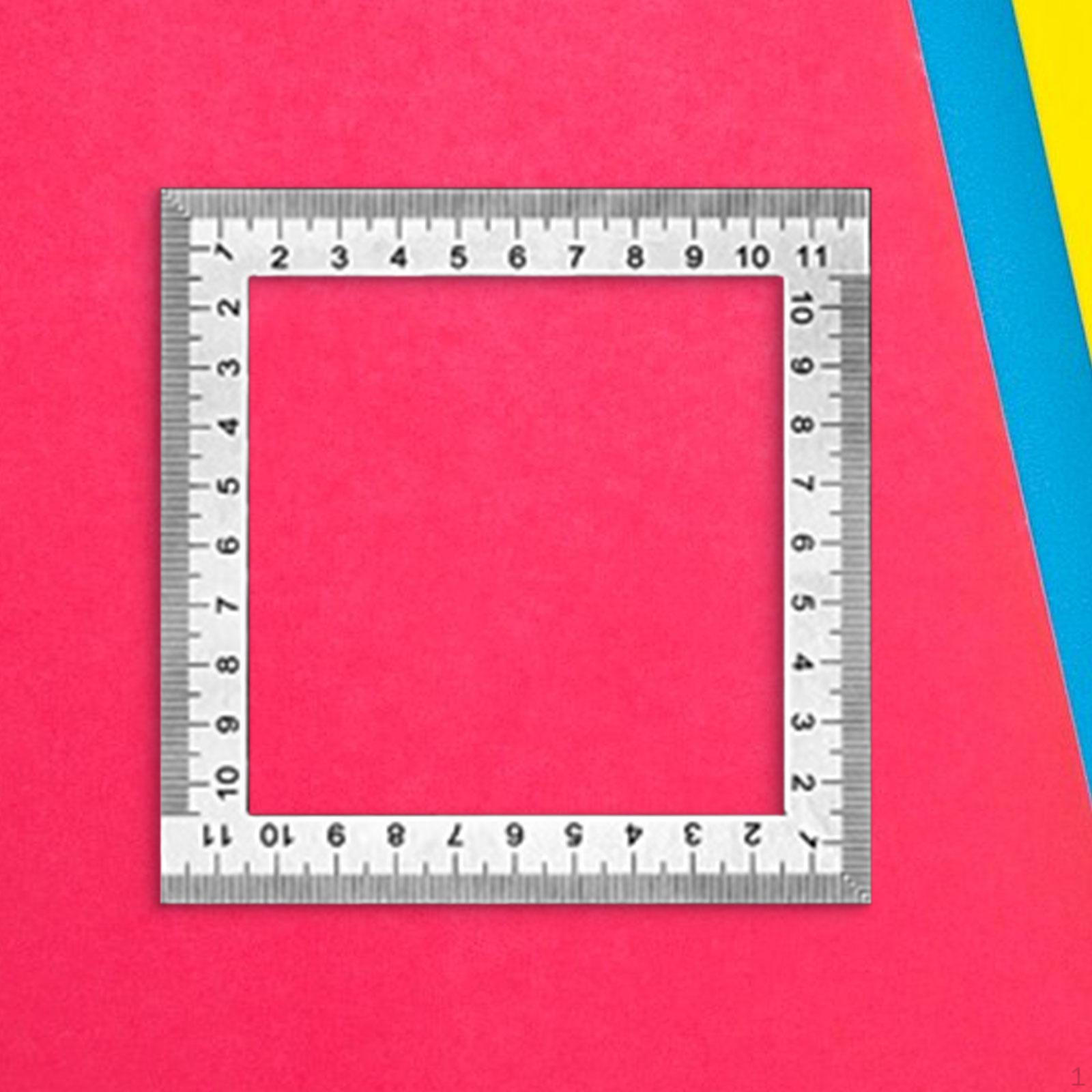Square Ruler Measuring Tool Drafting Measurement for Carpentry Work Woodworking