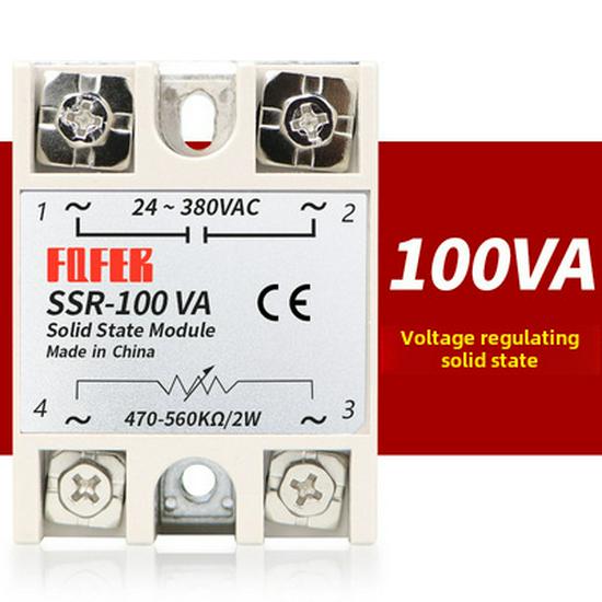 SSR AC à commande CC 40DA 25A 60DA 80DA 100DA-H 40DD VA Relais statique monophasé