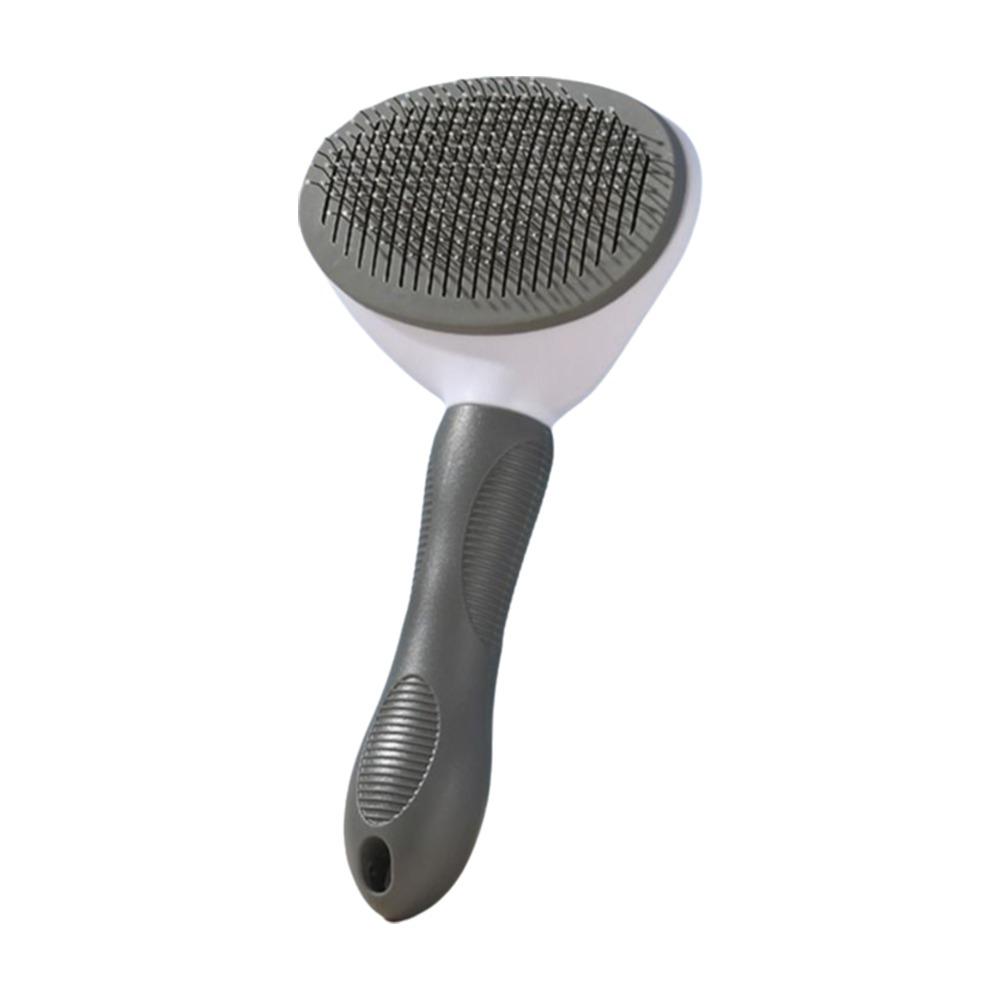 

Stainless Steel Pet Hair Remover Brush Pet Supplies Pet Grooming Pet Hair Needle Comb Cat Dog Accessories Professional сірий