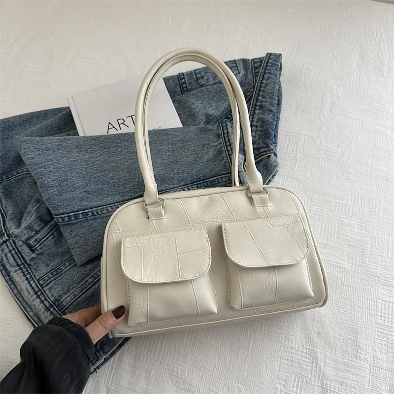 Trendy 2024 Fashionable Simple Handbag Stylish Korean Casual Tote Bag For Women