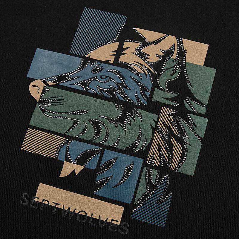 SEPTWOLVES Men's 7A Antibacterial Short Sleeve T-Shirt