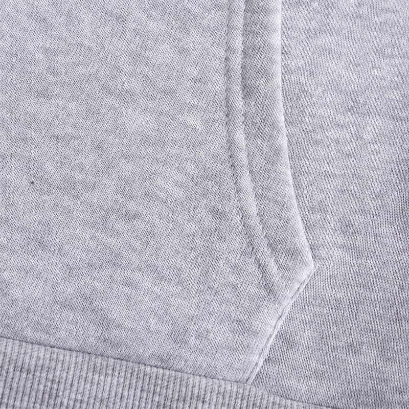 Women's European/American Style Casual Solid Color Plus Velvet Loose Hooded Sweatshirt for Autumn/Winter 2024