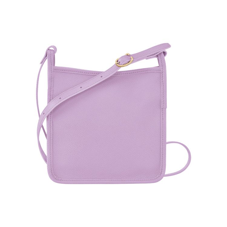 Longchamp Le Foulonné Leder Umhängetasche Damen Taschen Lila 10138021356
