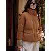 Sishui Nianhua Women's Simple Elegant Short Down Jacket