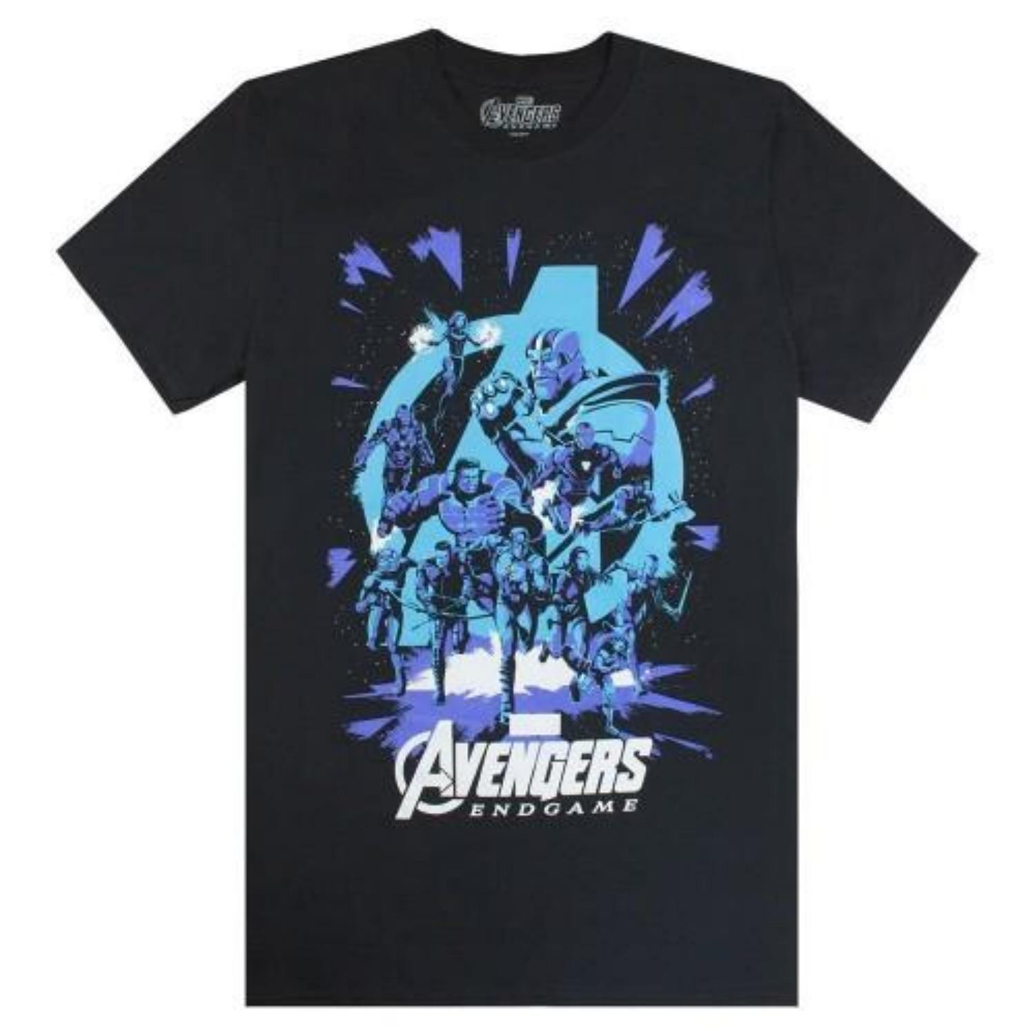 

Avengers Mens End Game Galactic T-Shirt S разноцветный