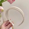 Style Headbands Retro Elegant Pearl Simple Solid Color Womens Hair Accessories