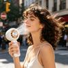 Handheld Fan USB Charging Portable Mini Fan for Outdoor Office High Speed Desktop Fan Lightweight Compact Cooling Fan for Travel Camping Personal