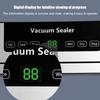 Automatic Multifunction Vacuum Sealer Machine With High Power Suction For Food Preservation Packaging Kitchen Appliance