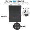 WNJAPAN Watch Winder, Single Automatic Watch Winder, Quiet Operation, Popular Gift, Ostrich Black PU Leather, WM-01OB