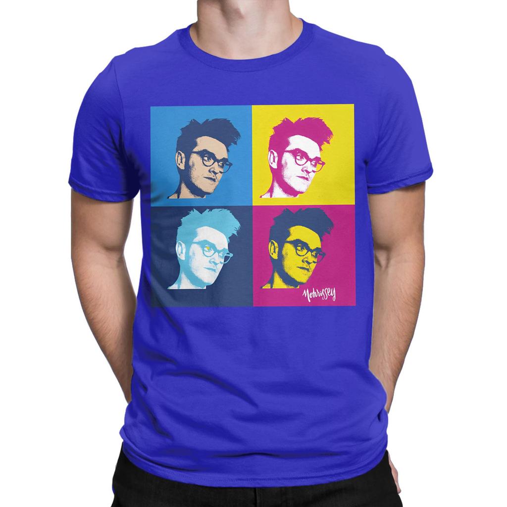 T-shirt Homme Morrissey Tournée 2025 Cadeau 3 Hipster 100% Coton T-shirts Manches Courtes T-shirts Col Rond Vêtements Été