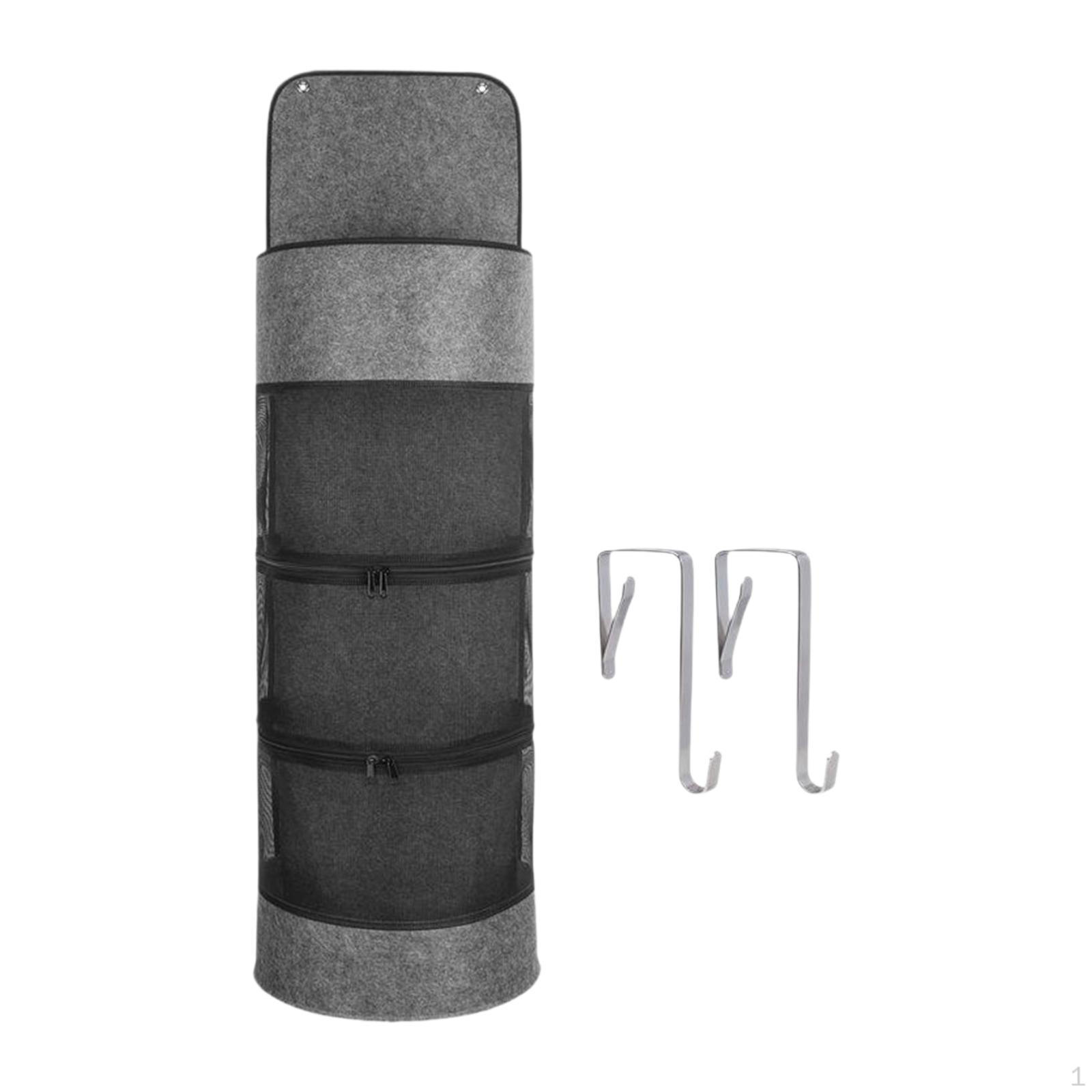 

Organizer for Hanging Balls on A Door, Garage, Tennis серый