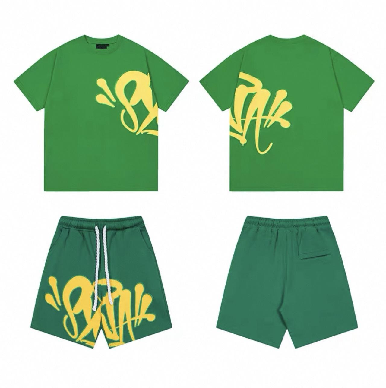 American Streetwear Short Sleeve Set for