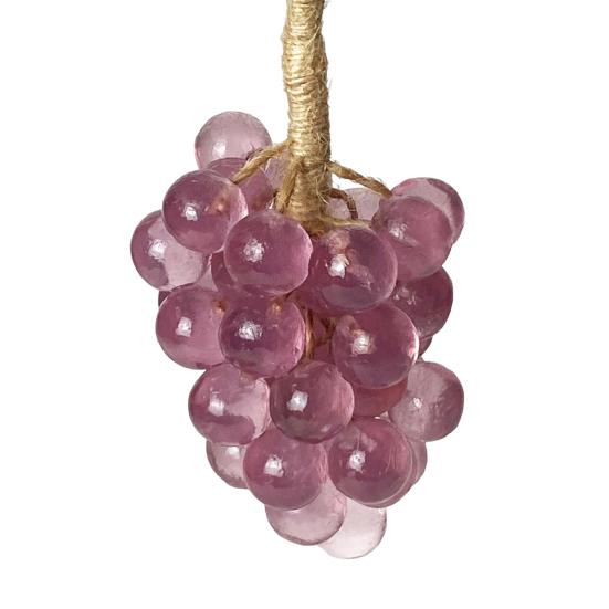 Handmade Grape Soap on A Rope Decorative Grapes Cluster Shaped Soap Bars for Men Women Refreshing Scent Natural Skin Cleansing Bar
