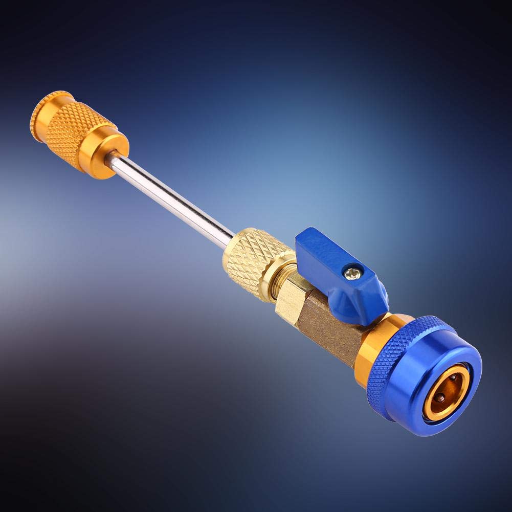R134A Valve Core Removal Tool R134a / R12 / CR-206 Auto Car Air Conditioner Valve Core Quick Remover Installer Low Pressure