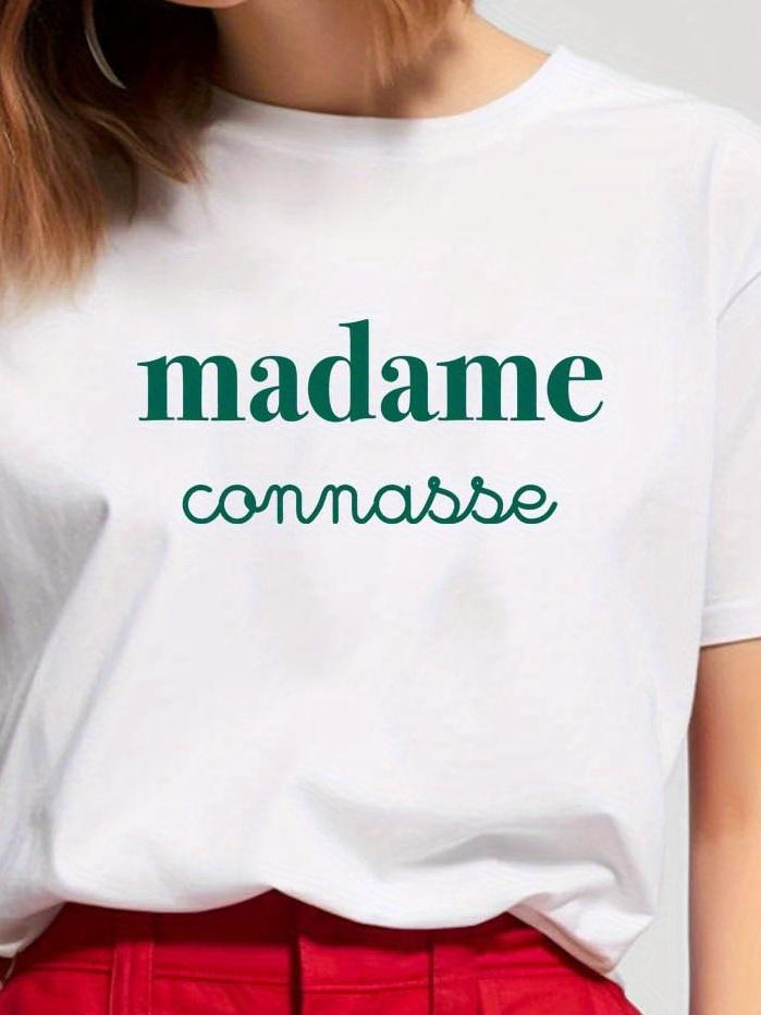 Madame Connoasse Graphic T-shirt L