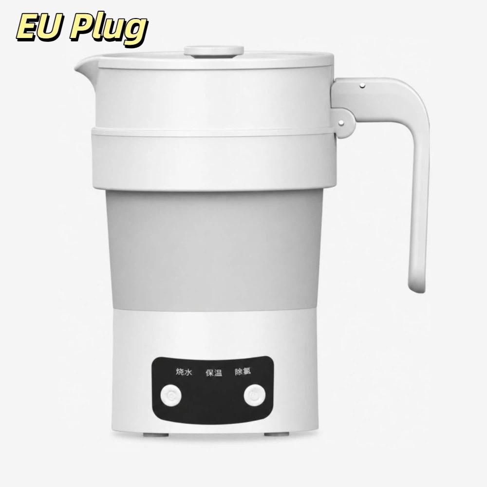 Thickened Silicone Electric Kettle Touch Control Travel Water Boiler Portable Kettle Household