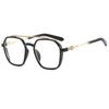 New unisex square polygon glasses for men women pc frame glasses plain glasses Nearsighted Eyewear Glasses -1.0 -2.5 -1.5