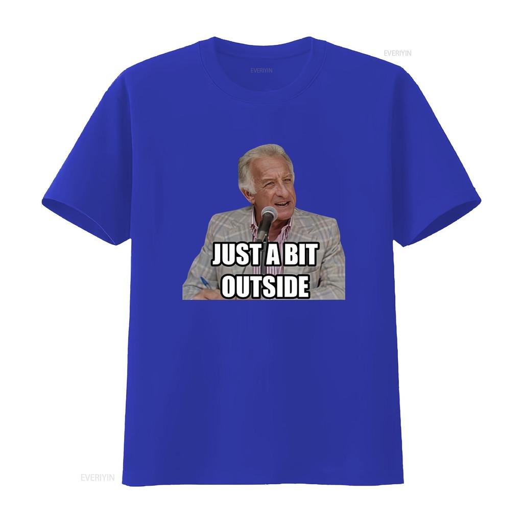 Major League Movie Just A Bit Outside Baseball Funny T Shirt for Men vintage Washed Stretched Unisex fashion homme
