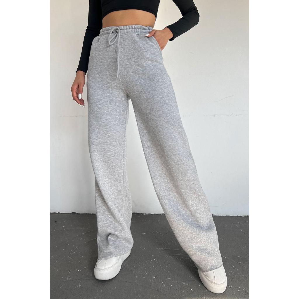 Women Black Floard Winter High Waist Plenty Of Trotters Six