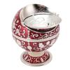 Ball Ashtray with Windproof Lid Retro Dragon Stereoscopic Relief Zinc Alloy Metal Home Decoration