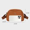 Small Bag Women's Casual Versatile Commuter Fashion Messenger Bag One Shoulder Mobile Phone Simple and Lightweight Small Bag