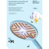 2 In1 Foldable Electric Mosquito Swatter Mosquito Attracting Light Repelling