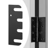 10Pcs Metal Door Hinge Spacers Reinforcement Plates Stainless Steel Door Hinge Shims Hardware Easy Installation